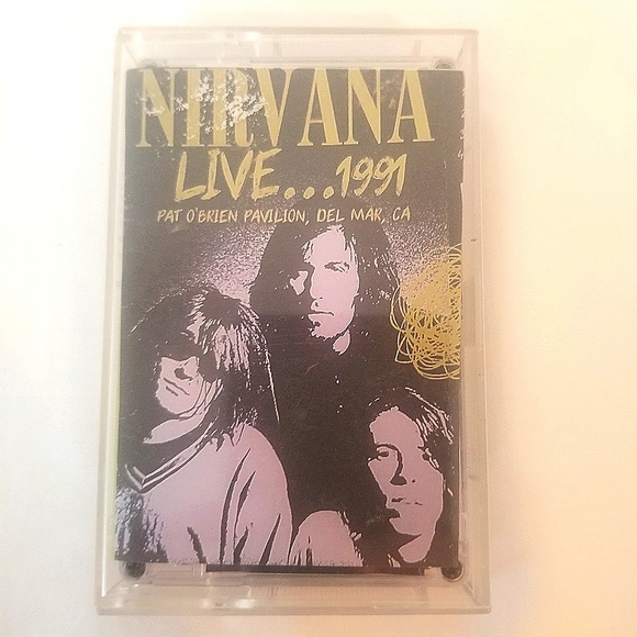 Other - Nirvana Live 1991 Cassette Tape Rare